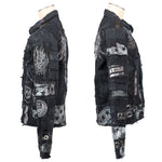 Custom Chop Shop Jacket Wornstar Custom Handmade Jacket - Grievous Angel