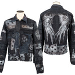 Custom Chop Shop Jacket Wornstar Custom Handmade Jacket - Grievous Angel