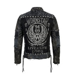 Custom Chop Shop Jacket Wornstar Custom Handmade Jacket - Live Life Loud