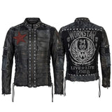 Custom Chop Shop Jacket Wornstar Custom Handmade Jacket - Live Life Loud