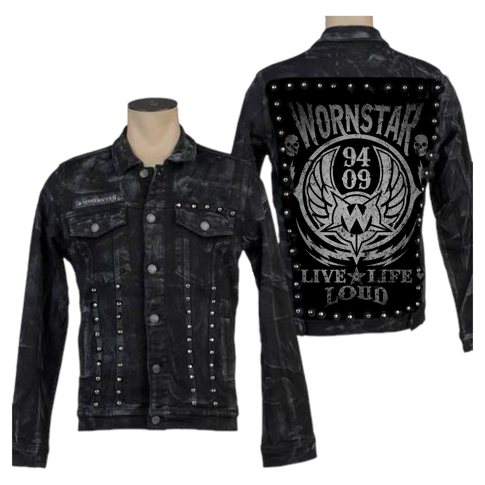 Custom Chop Shop Jacket Wornstar Custom Handmade - Jacket - Live Life Loud