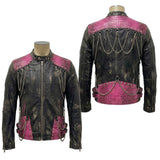Custom Chop Shop Jacket Wornstar Custom Handmade Jacket - P!NK