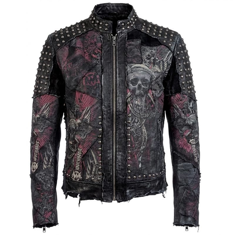 Custom Chop Shop Jacket Wornstar Custom Handmade Jacket - Resurrection