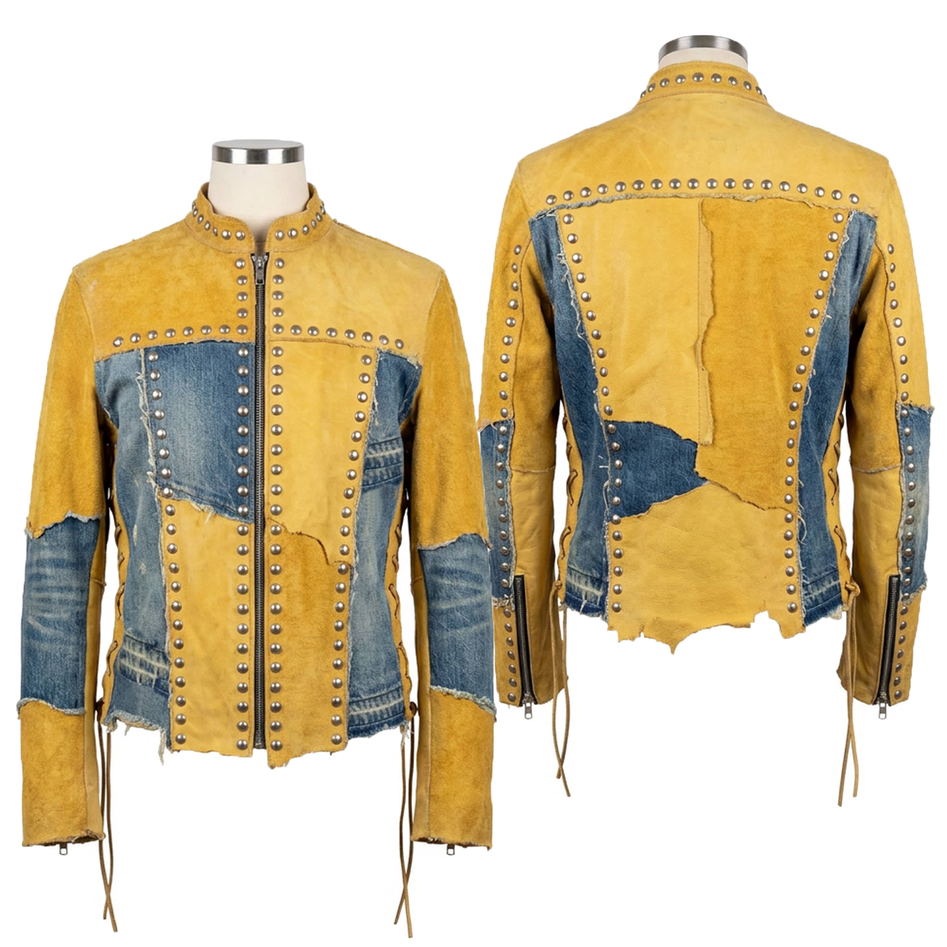 Custom Chop Shop Jacket Wornstar Custom Handmade Jacket - SNIKT