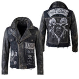 Custom Chop Shop Jacket Wornstar Custom Handmade Jacket - Spines