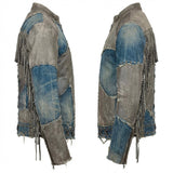 Custom Chop Shop Jacket Wornstar Custom Handmade Jacket - Stone