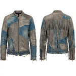 Custom Chop Shop Jacket Wornstar Custom Handmade Jacket - Stone