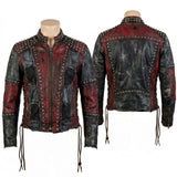 Wornstar Custom Handmade Jacket - Studded Patchwork - Mirage Custom Chop Shop