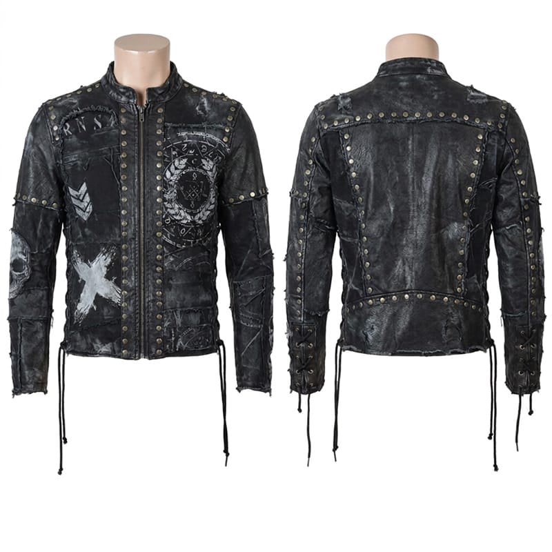 Custom Chop Shop Jacket Wornstar Custom Handmade Jacket - Wild Side