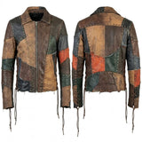 Custom Chop Shop Jacket Wornstar Custom Handmade Jacket - Woodstock