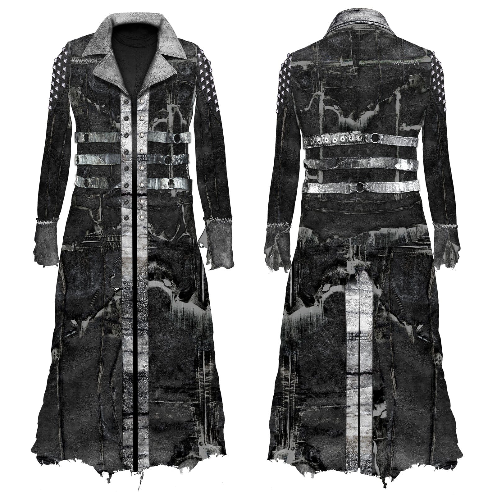 Wornstar Custom Trench Jacket - Titan