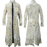 Custom Chop Shop Jacket Wornstar Custom Handmade Leather Long Jacket - Ultima