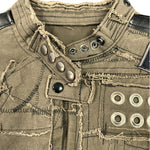 Custom Chop Shop Jacket Wornstar Custom Handmade Vest - 4B5320