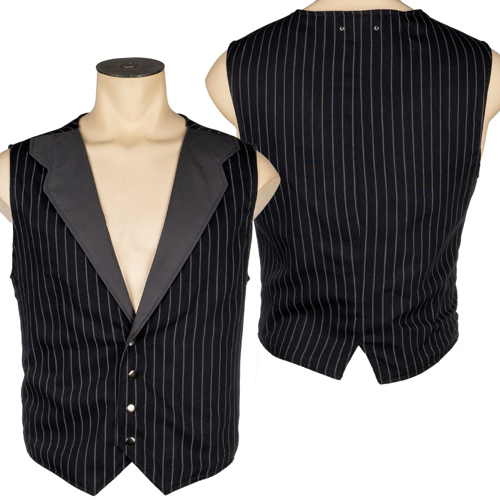 Custom Chop Shop Jacket Wornstar Custom Handmade - Vest - Dapper