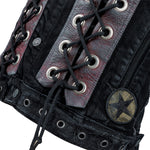Custom Chop Shop Jacket Wornstar Custom Handmade Vest - Hail - Ready to Ship