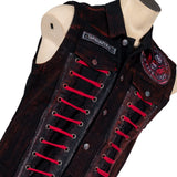 Custom Chop Shop Jacket Wornstar Custom Handmade Vest - Ready to Ship - Size Large - Magna Vita