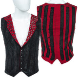 Custom Chop Shop Jacket Wornstar Custom Handmade - Vest - Ringmaster