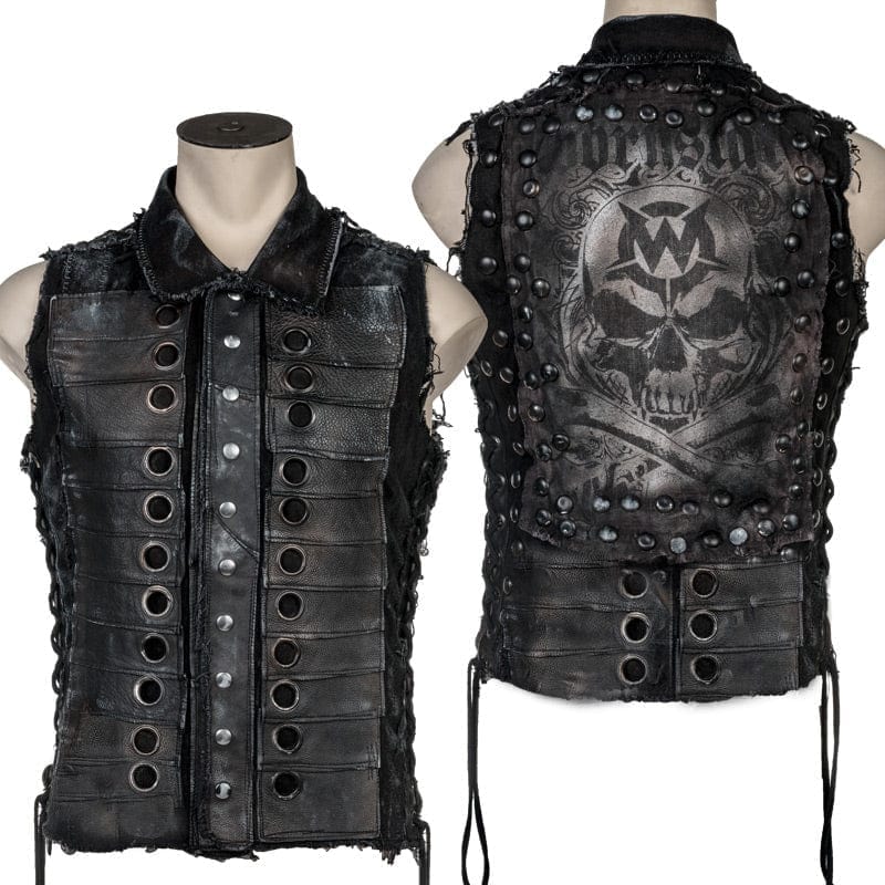 Custom Chop Shop Jacket Wornstar Custom Handmade - Vest - Salvaged - Armor