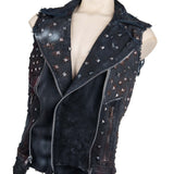 Custom Chop Shop Jacket Wornstar Custom Handmade Vest - Salvaged - Ritual