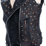 Custom Chop Shop Jacket Wornstar Custom Handmade Vest - Salvaged - Ritual