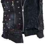 Custom Chop Shop Jacket Wornstar Custom Handmade Vest - Salvaged - Ritual