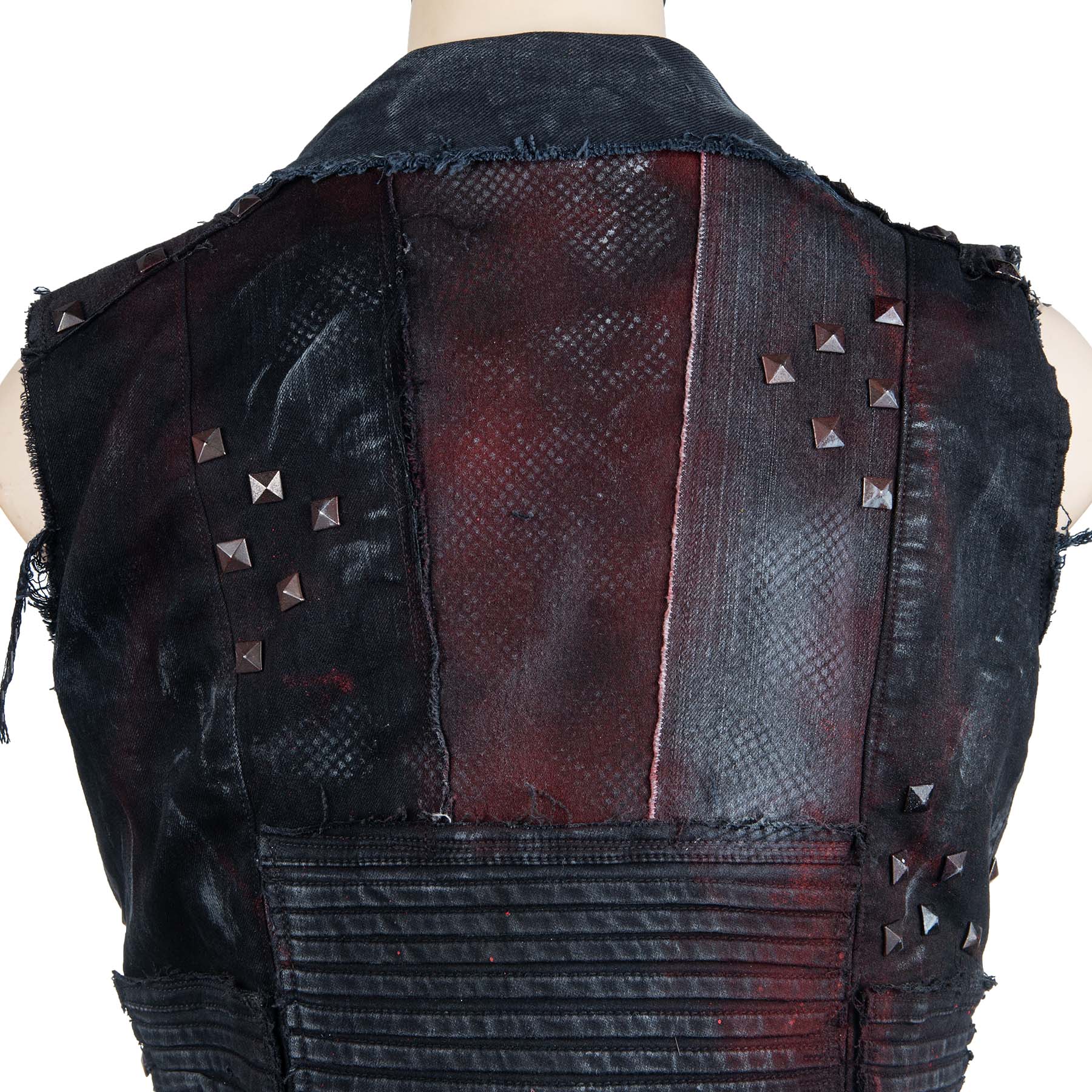 Custom Chop Shop Jacket Wornstar Custom Handmade Vest - Salvaged - Ritual