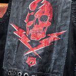 Custom Chop Shop Jacket Wornstar Custom Handmade Vest - Thunderstruck