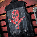 Custom Chop Shop Jacket Wornstar Custom Handmade Vest - Thunderstruck
