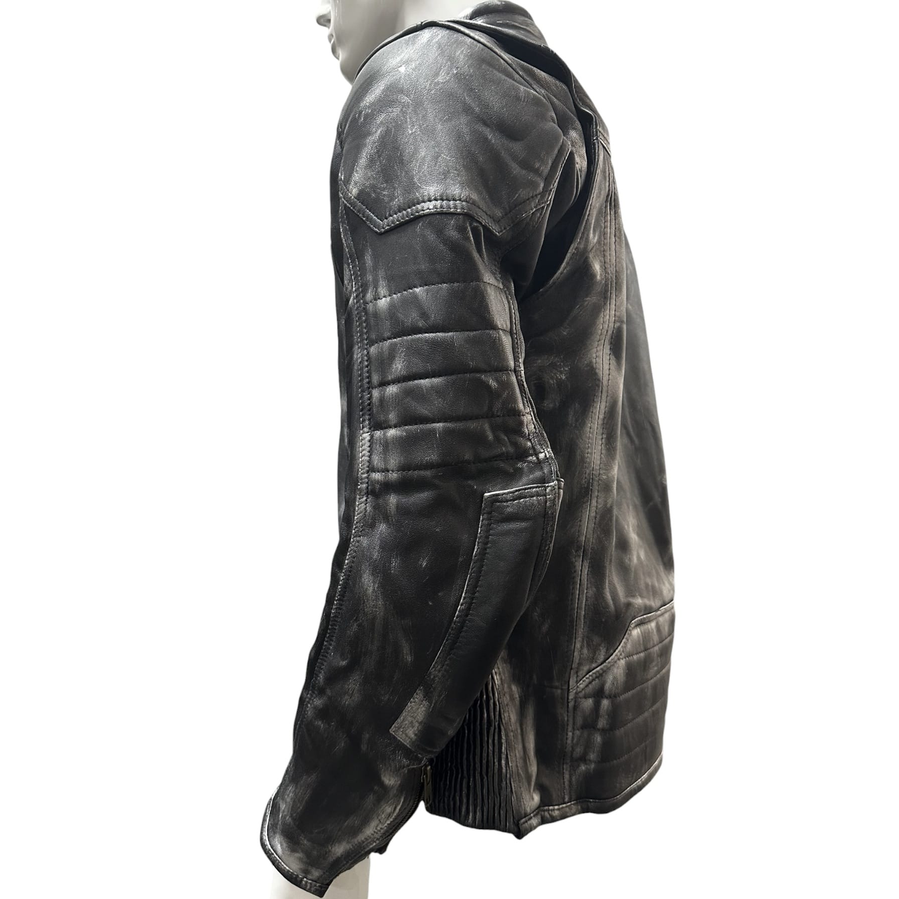 Custom Chop Shop Jacket Wornstar Custom Jacket - Argent - Ready to Ship Medium