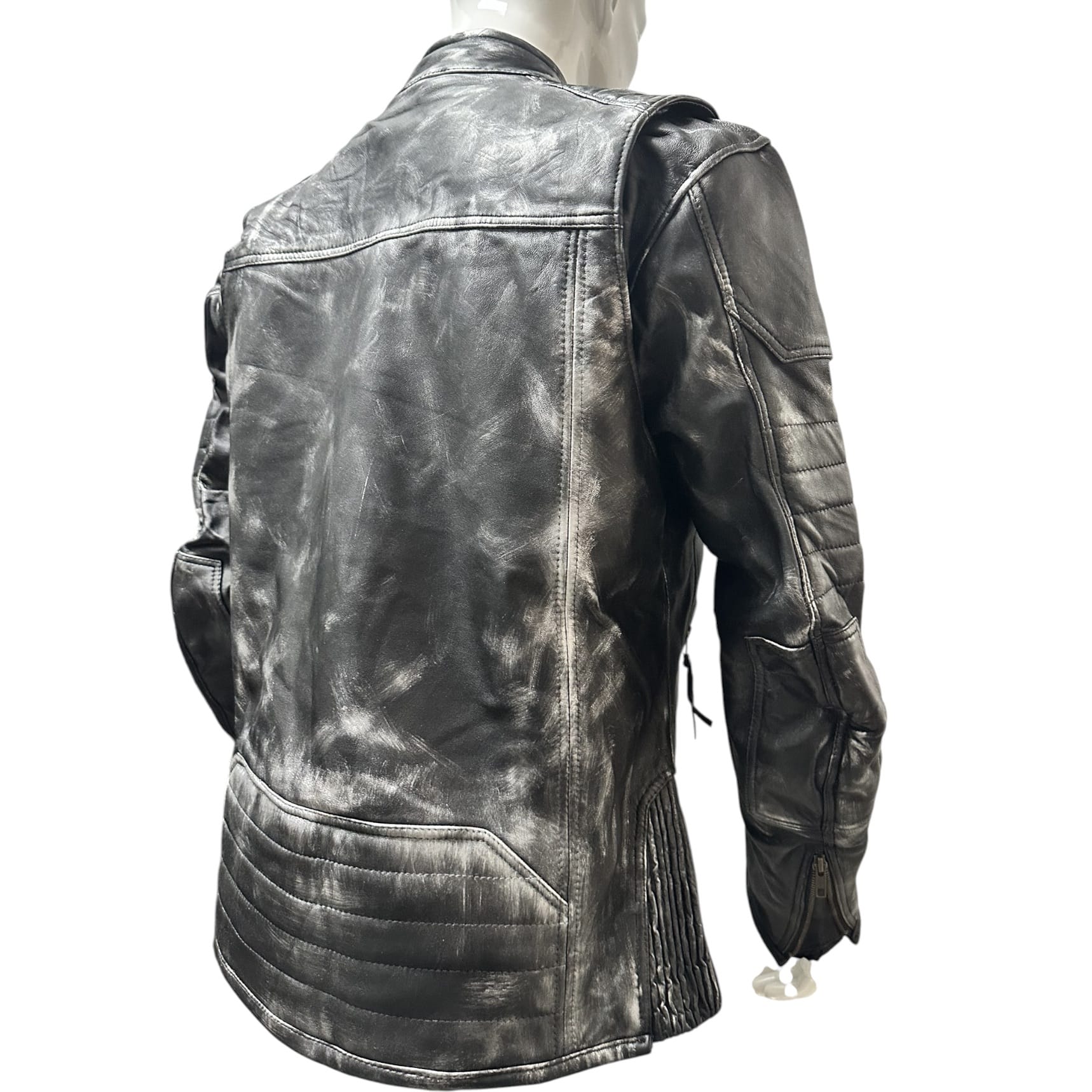Custom Chop Shop Jacket Wornstar Custom Jacket - Argent - Ready to Ship Medium