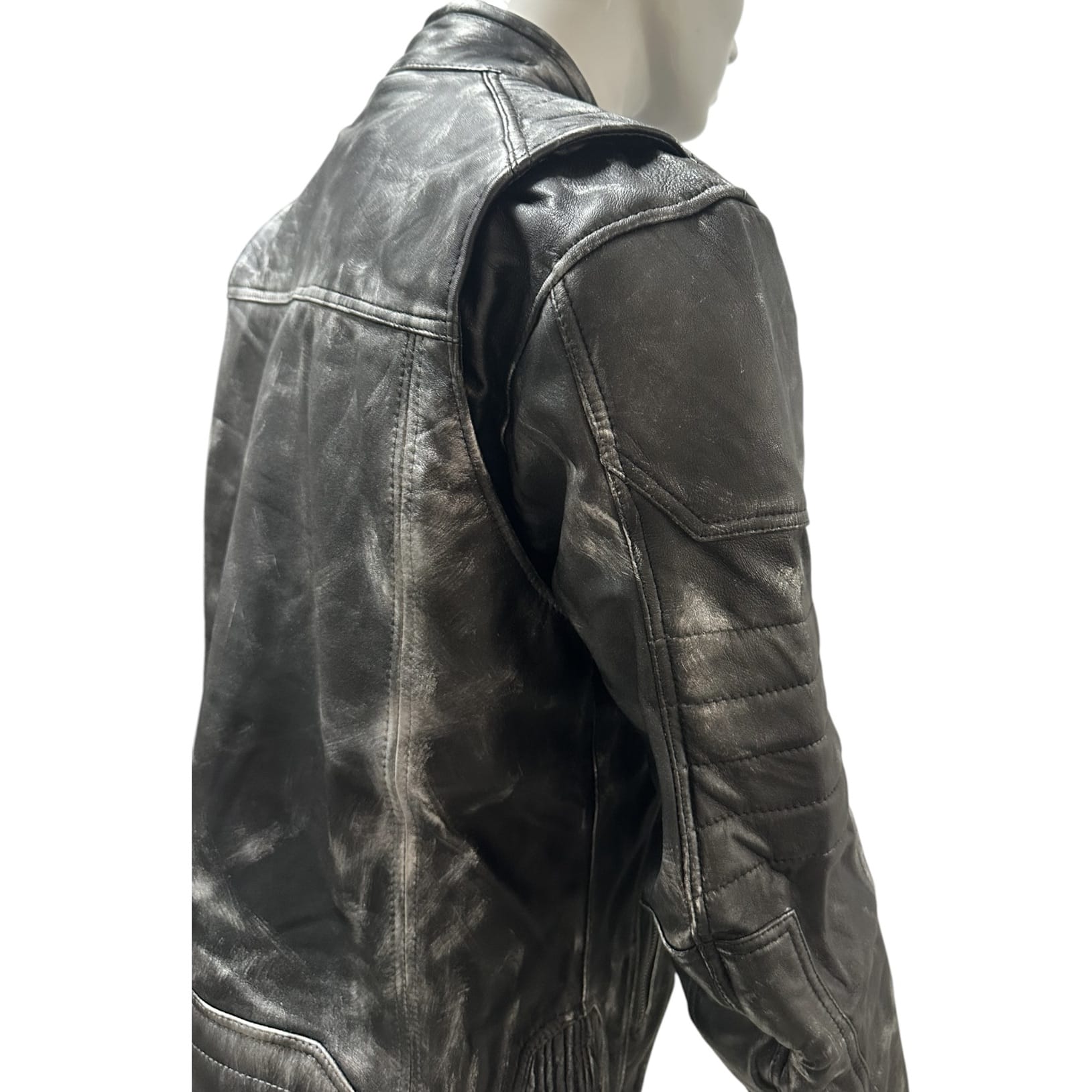 Custom Chop Shop Jacket Wornstar Custom Jacket - Argent - Ready to Ship Medium