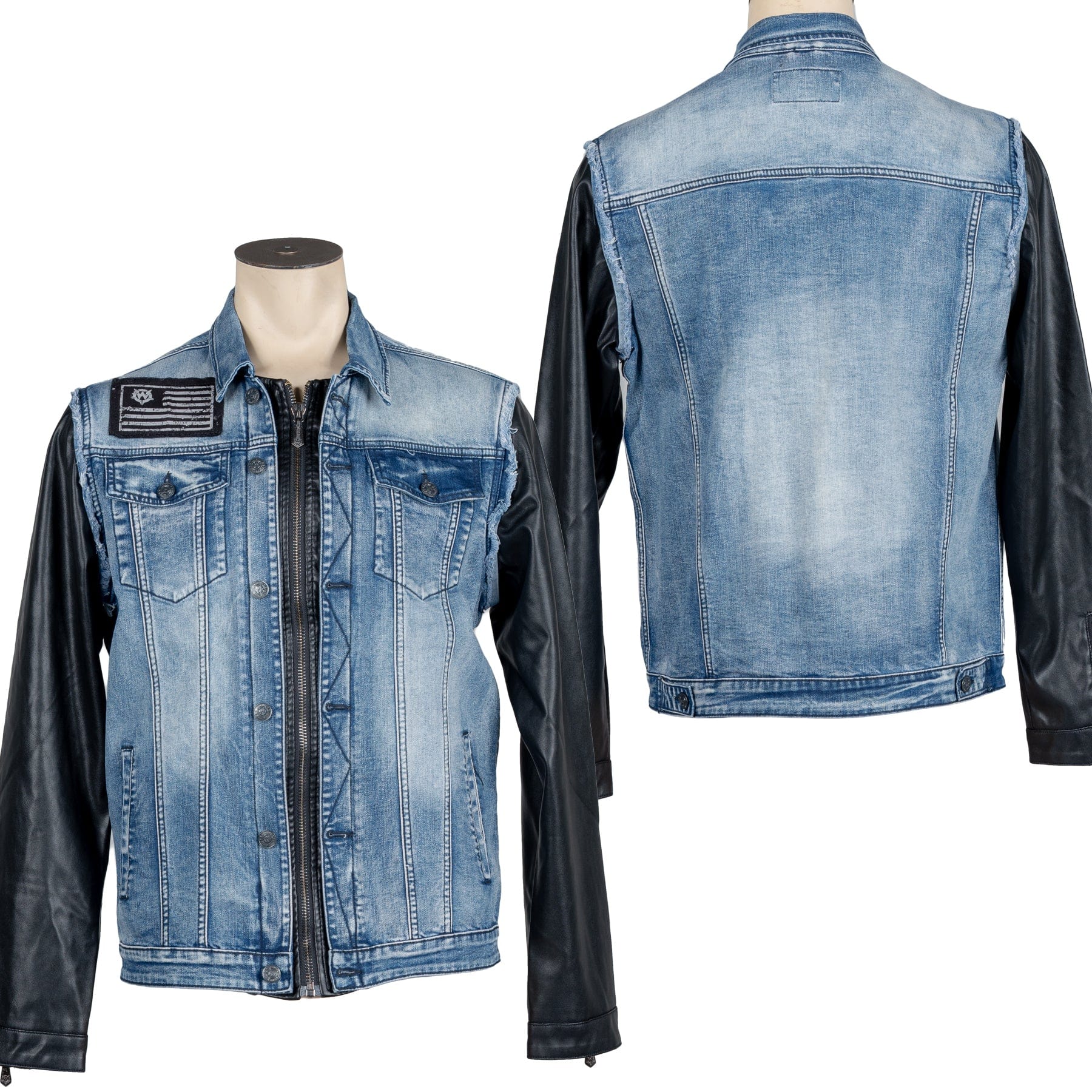 Custom Chop Shop Jacket Wornstar Custom Jacket - Customized Whiplash - Ready to Ship XL
