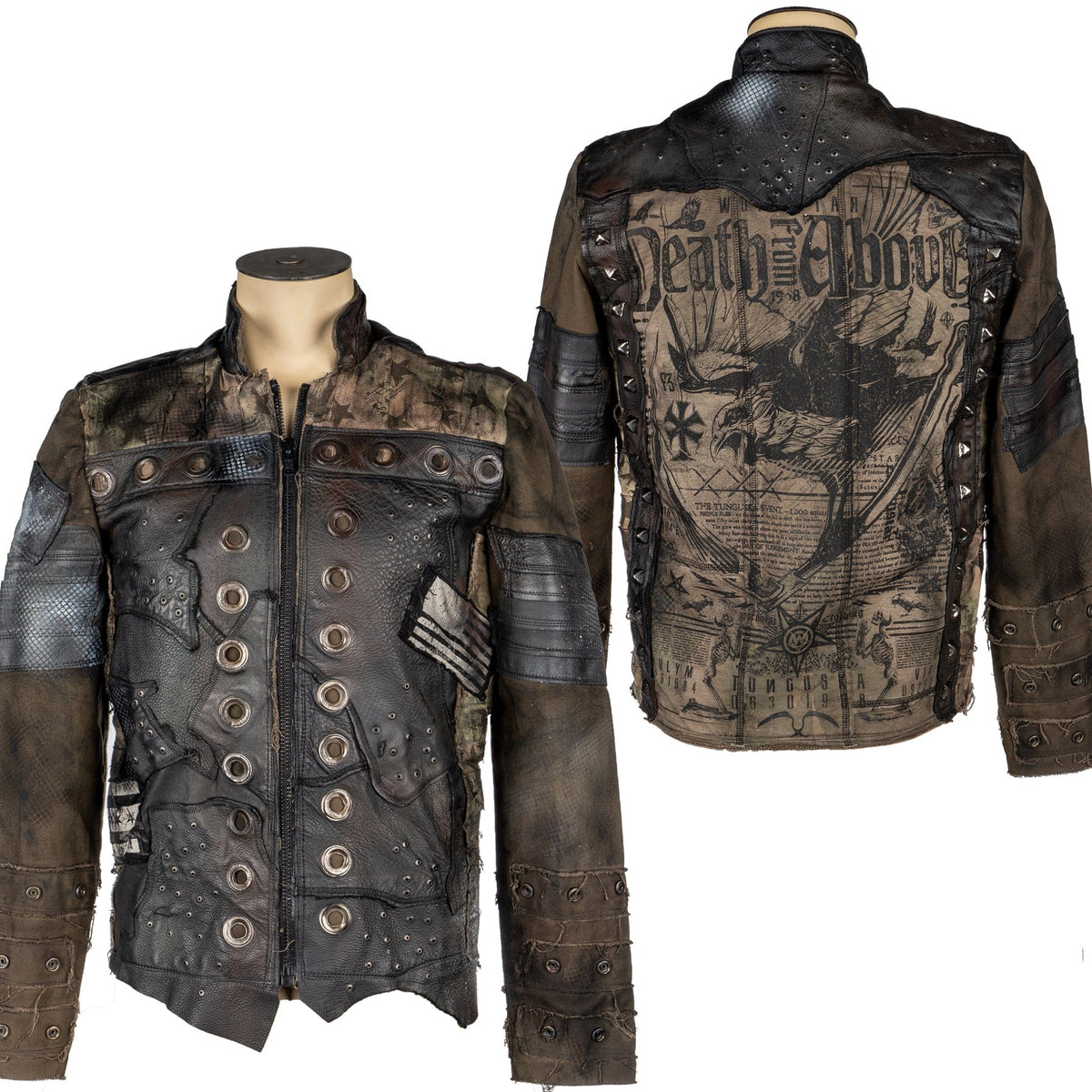 Custom Chop Shop Jacket Wornstar Custom Jacket - DFA Drab