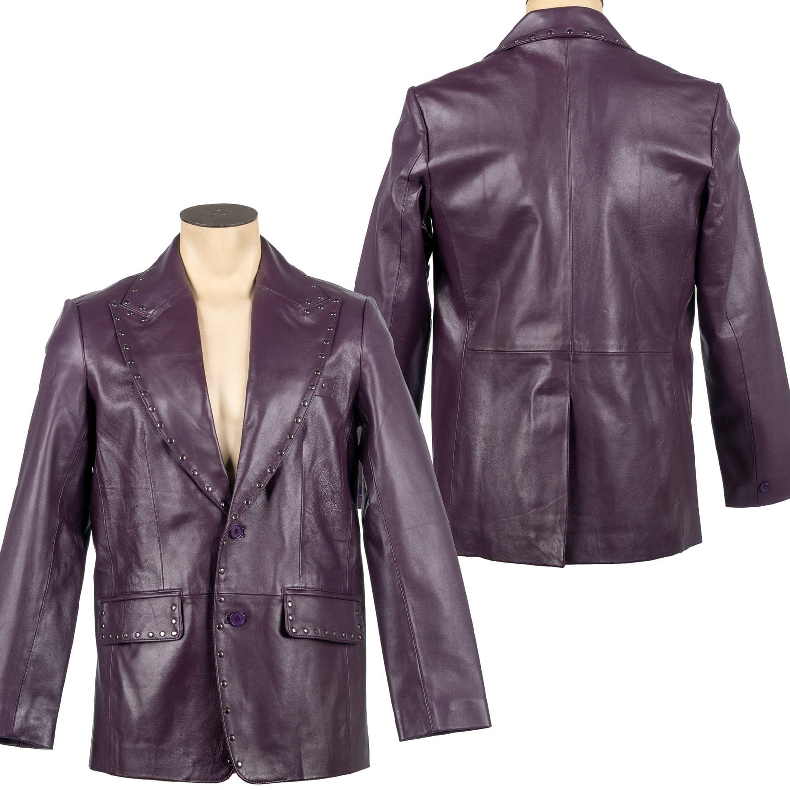 Custom Chop Shop Jacket Wornstar Custom Jacket - Eggplant - Size Medium - WSCJ25-003 - Ready to Ship