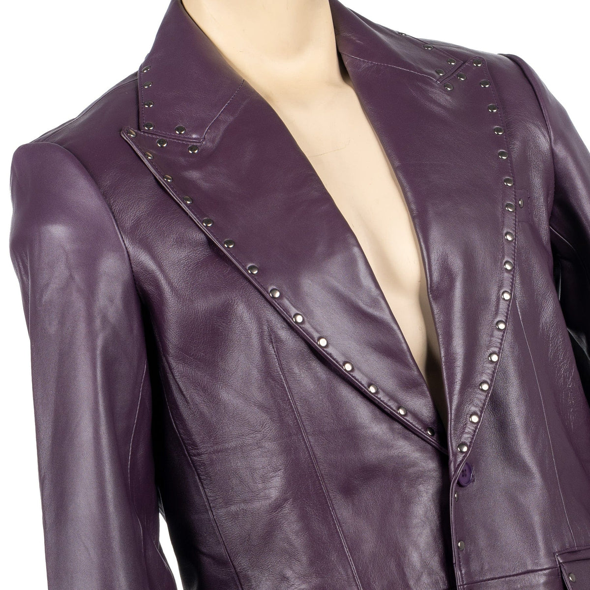 Custom Chop Shop Jacket Wornstar Custom Jacket - Eggplant - Size Medium - WSCJ25-003 - Ready to Ship