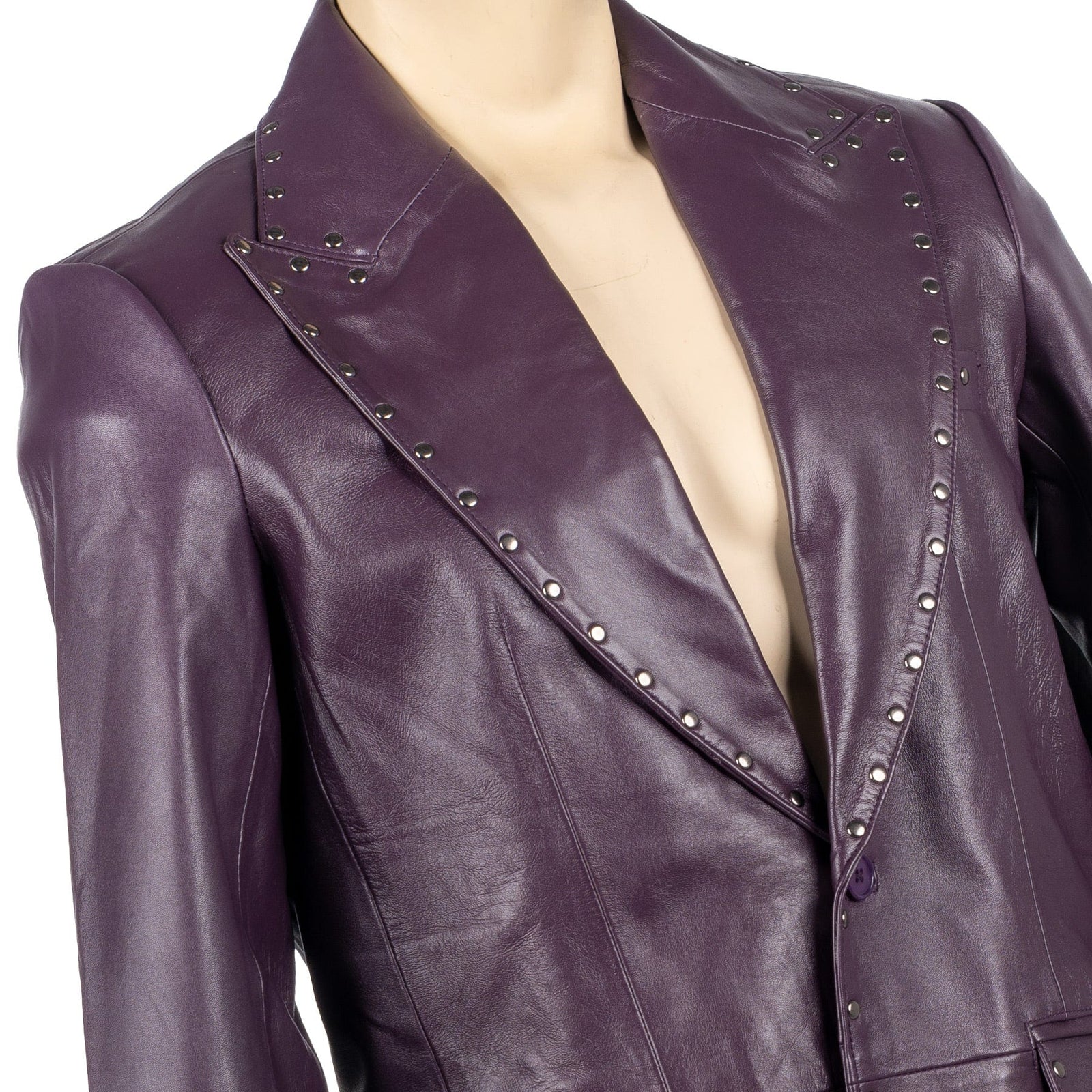 Custom Chop Shop Jacket Wornstar Custom Jacket - Eggplant - Size Medium - WSCJ25-003 - Ready to Ship