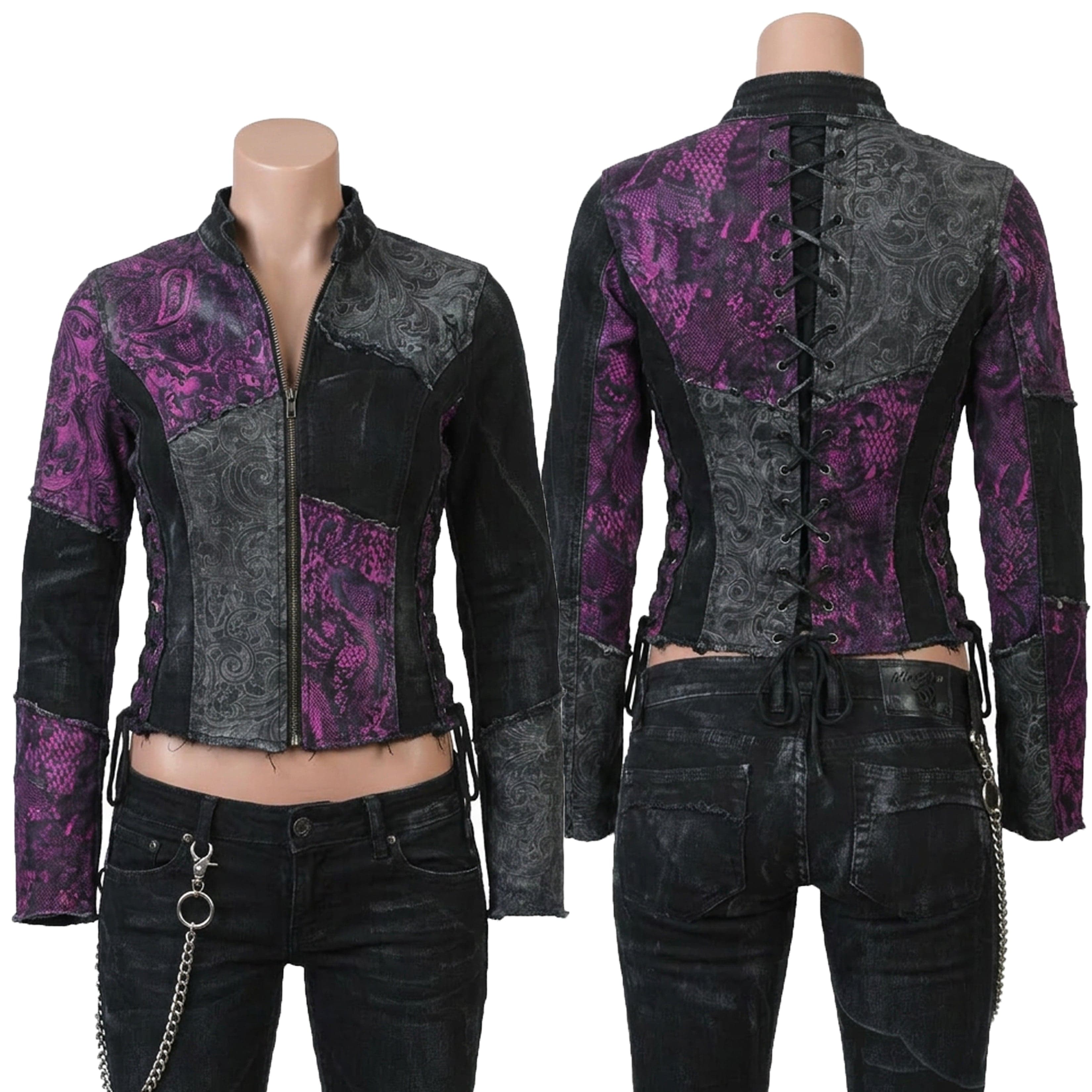 Custom Chop Shop Jacket Wornstar Custom Jacket - Lacie - Hot Pink
