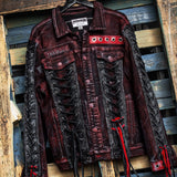 Custom Chop Shop Jacket Wornstar Custom Jacket - Muerte