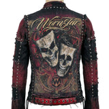 Custom Chop Shop Jacket Wornstar Custom Jacket - Muerte