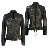 Custom Chop Shop Jacket Wornstar Custom Jacket - Ouroboros