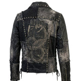 Custom Chop Shop Jacket Wornstar Custom Jacket - Ouroboros