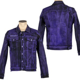 Custom Chop Shop Jacket Wornstar Custom Jacket - Purple Haze Alloy Washed