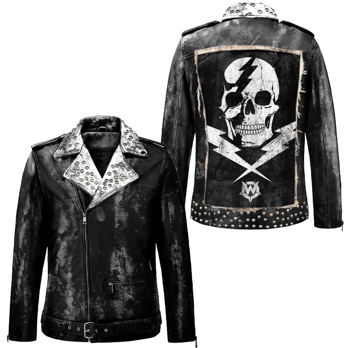 Custom Chop Shop Jacket Wornstar Custom Jacket - Thunderstruck