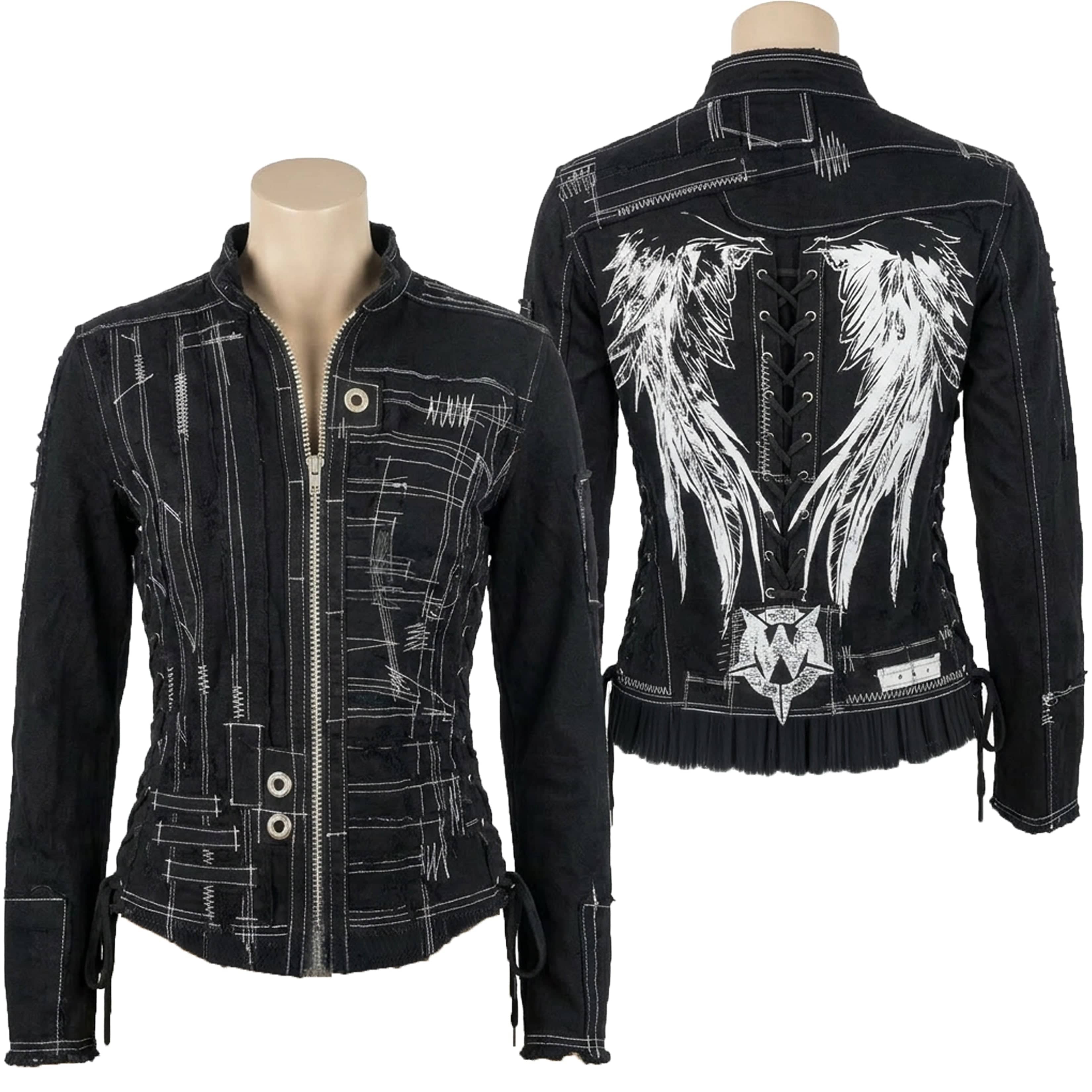 Custom Chop Shop Jacket Wornstar Custom Jacket - Twilight