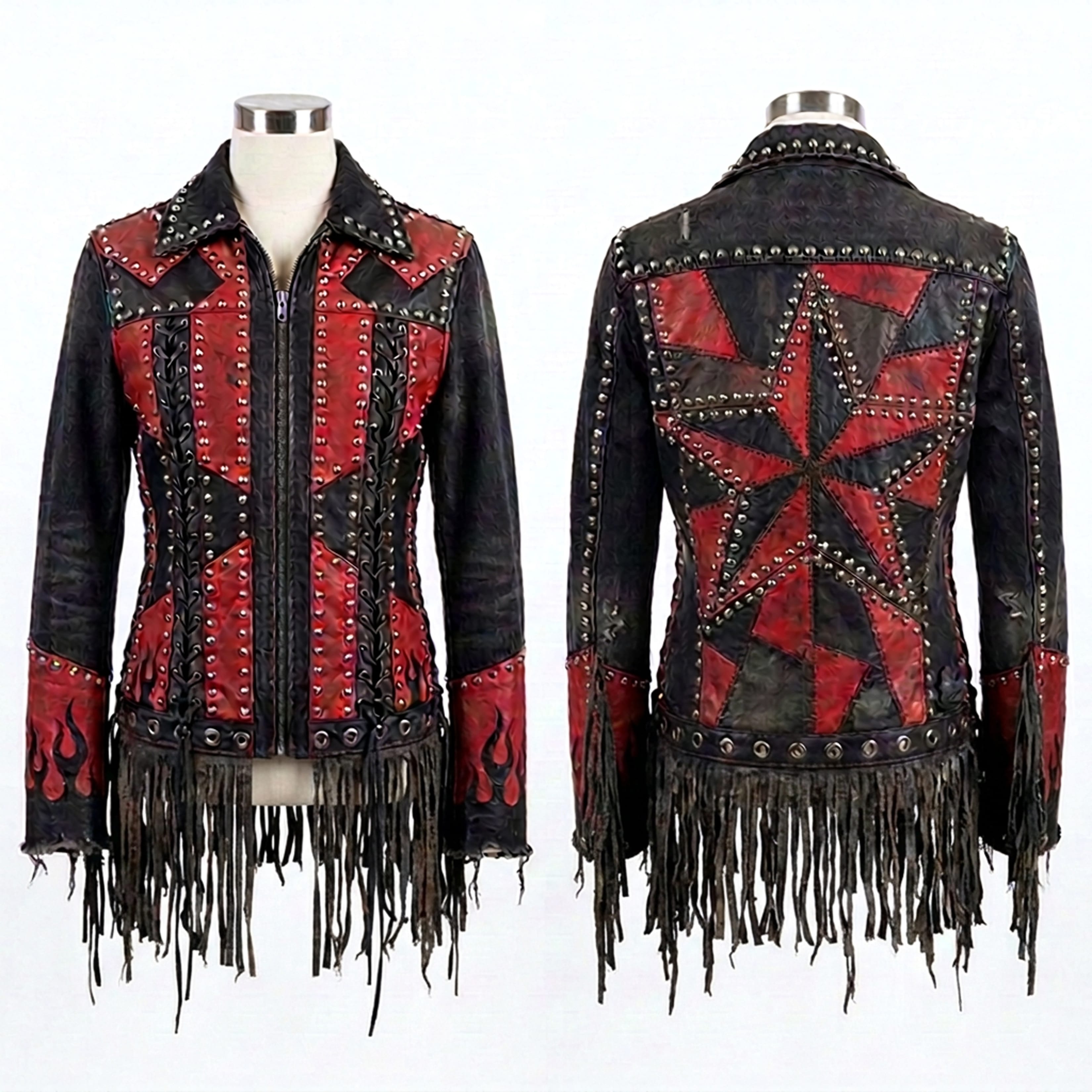 Custom Chop Shop Jacket Wornstar Custom Jacket - Venom