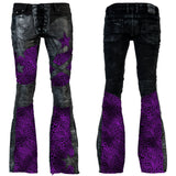 Custom Chop Shop Pants Wornstar Custom Jeans - Alley Cat - Purple