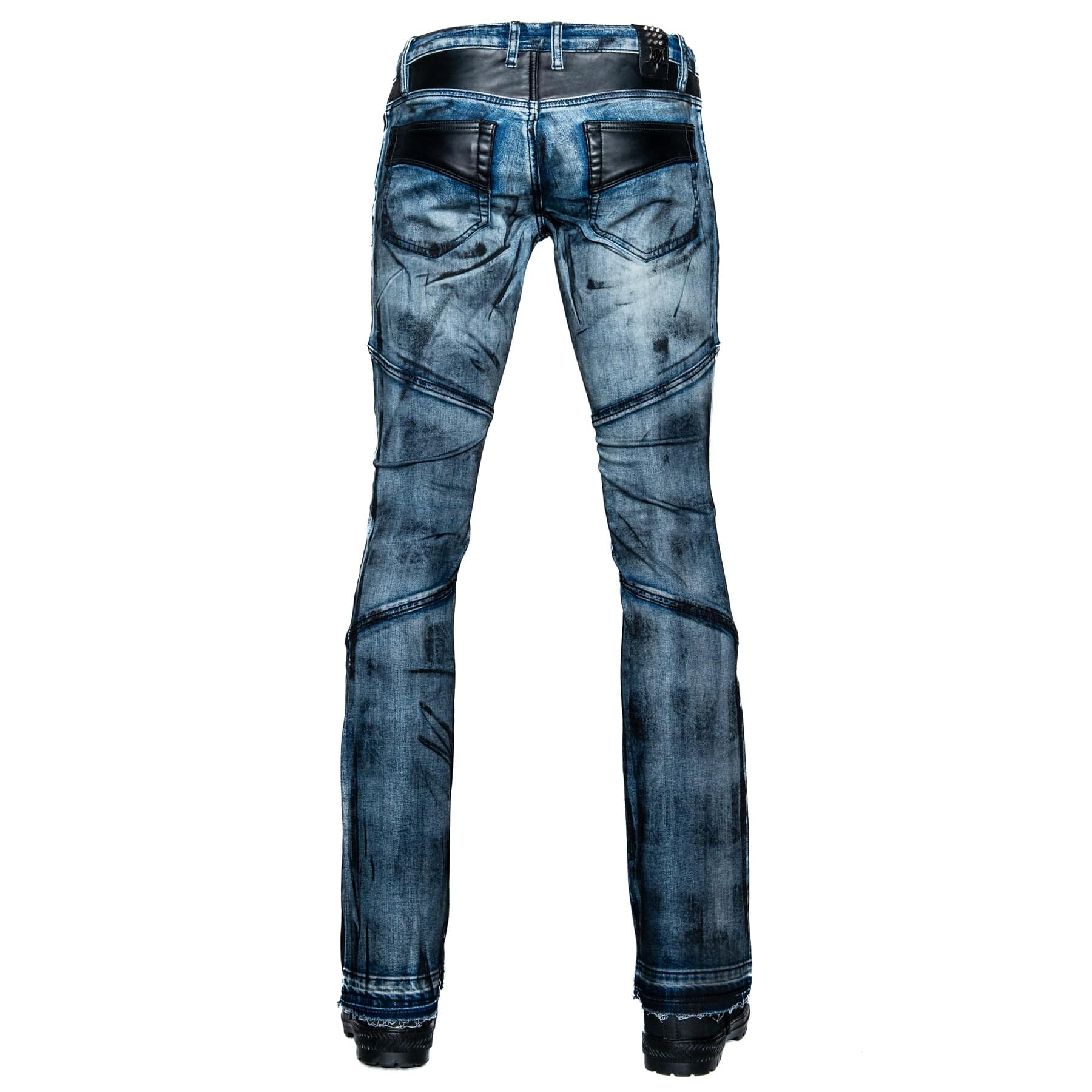 Custom Chop Shop Pants Wornstar Custom Jeans - Black Onyx Alloy Wash - Troubadour