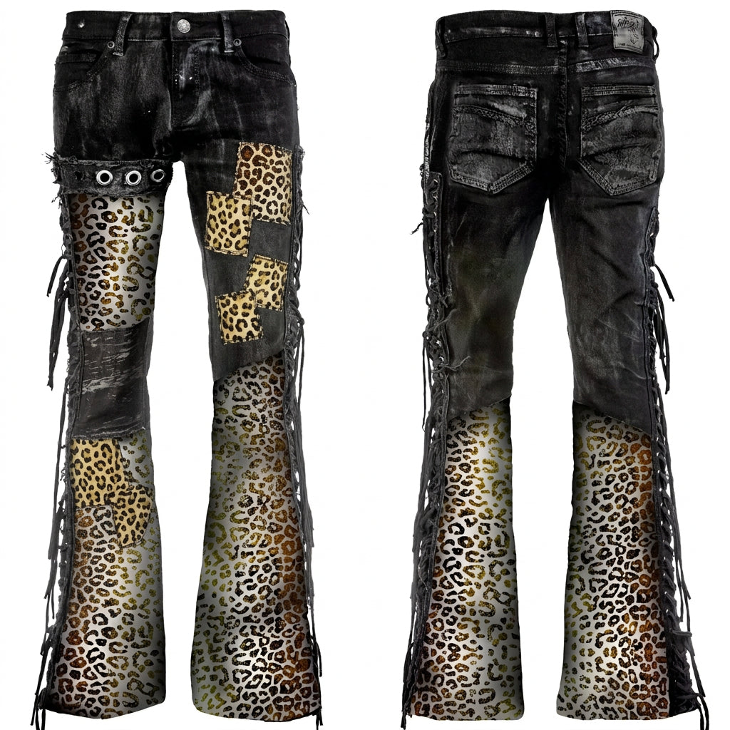 Custom Chop Shop Pants Wornstar Custom Jeans - Blizzard
