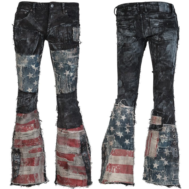 Custom Chop Shop Pants Wornstar Custom Jeans - Brethren - FLARE