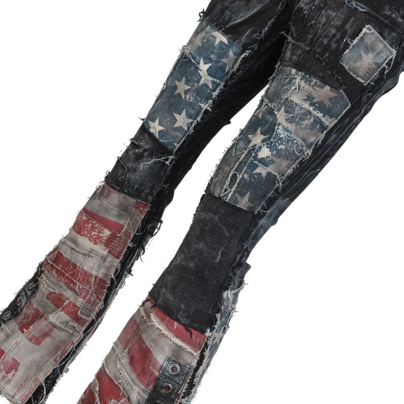 Custom Chop Shop Pants Wornstar Custom Jeans - Brethren - FLARE